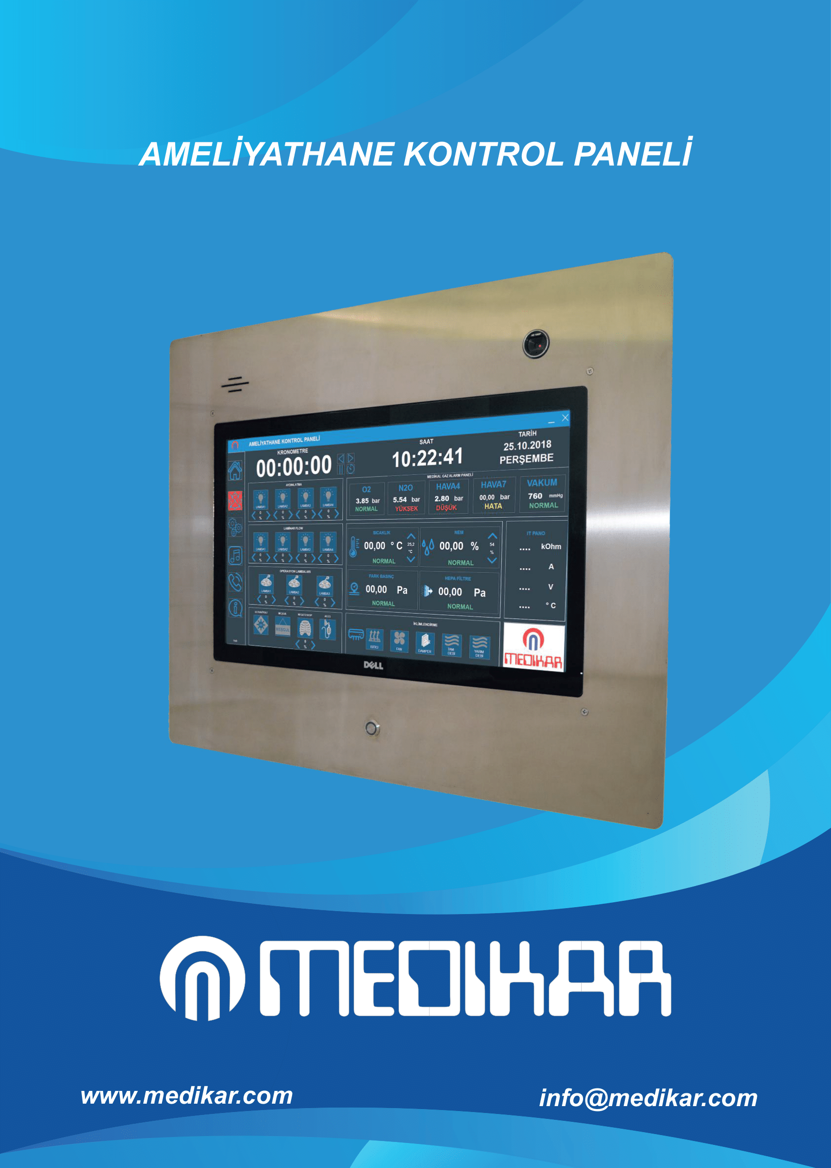 Ameliyathane Kontrol Paneli